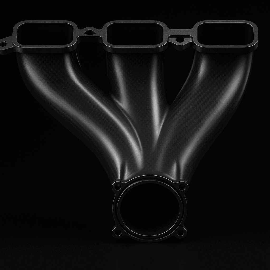 3D printed carbon fiber engine intake